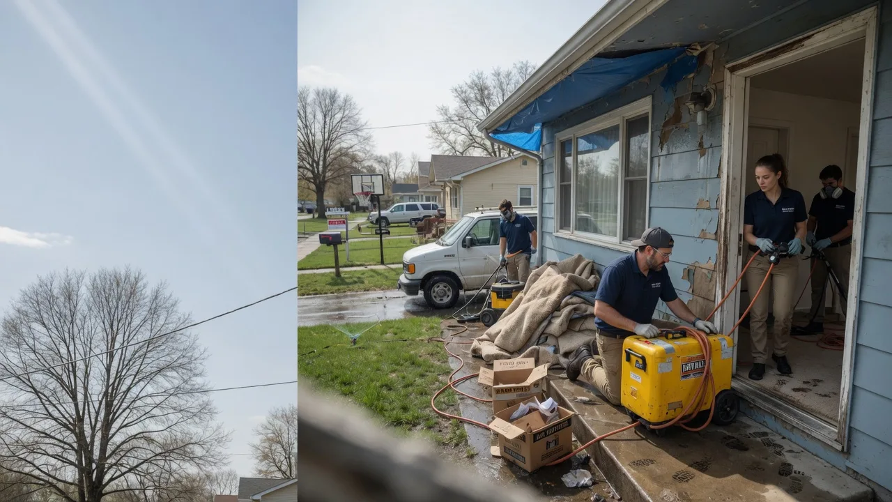 Basement Flood Cleanup in Worthington, MN near me